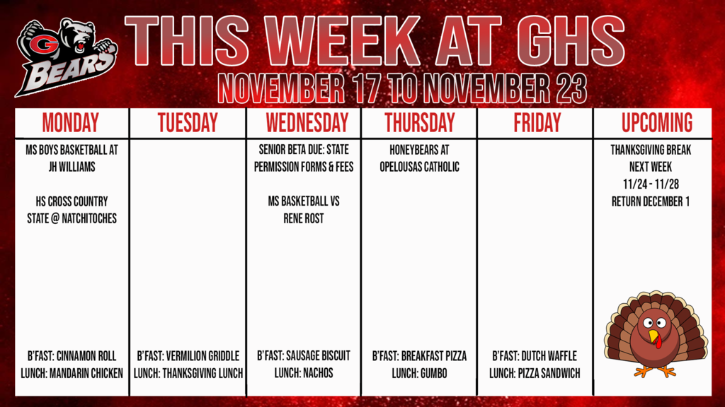 this week at ghs
