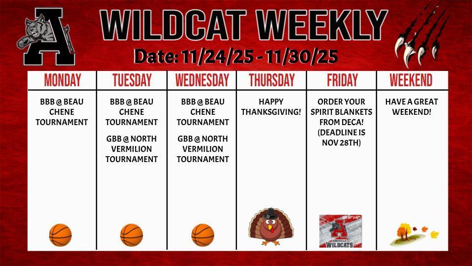 Wildcat Weekly 11/24/25