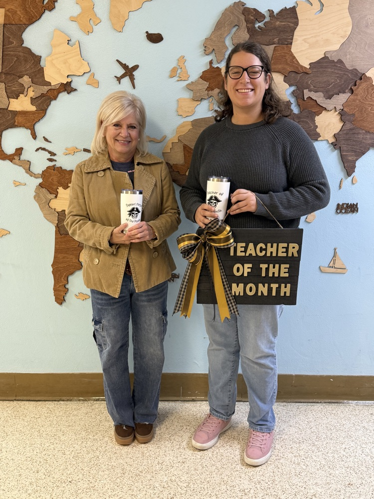 teacher and support person of the month
