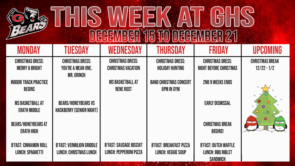 this week at ghs