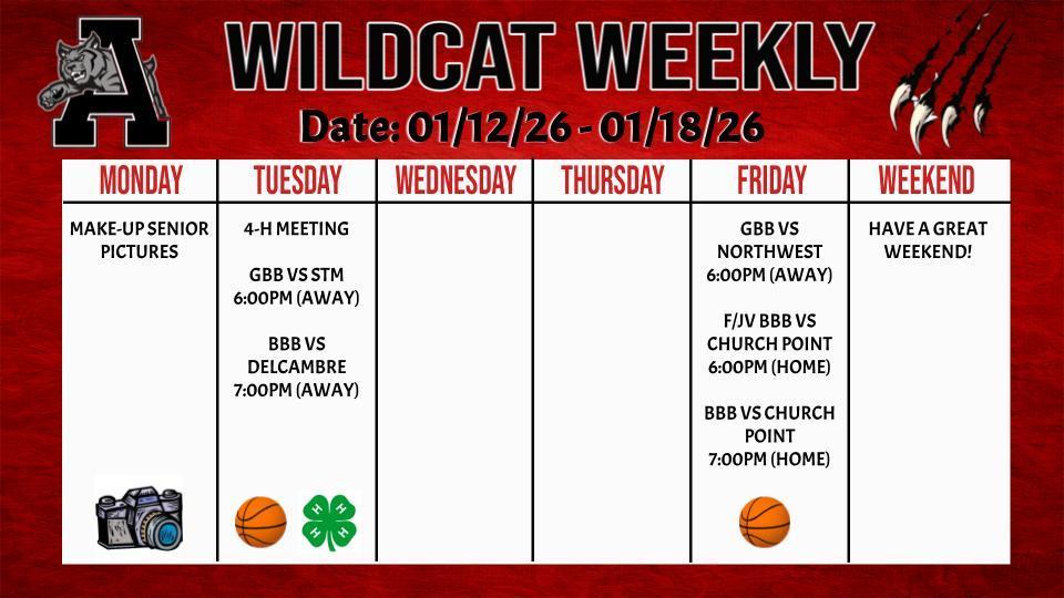 Wildcat Weekly 1/12/26