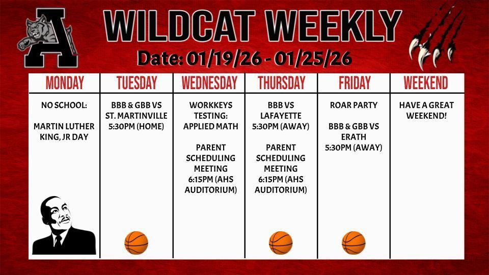 Wildcat Weekly 1/19/26