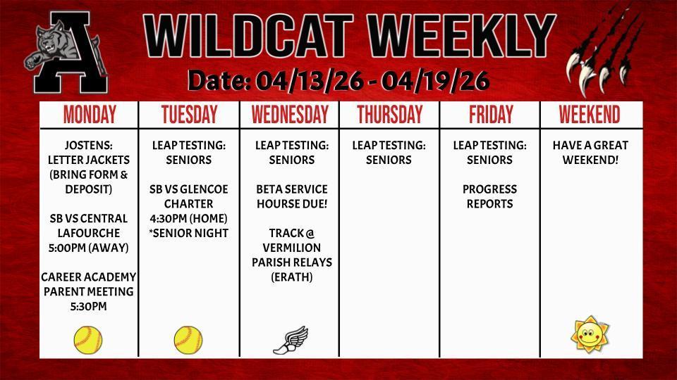 Wildcat Weekly 4/13/26