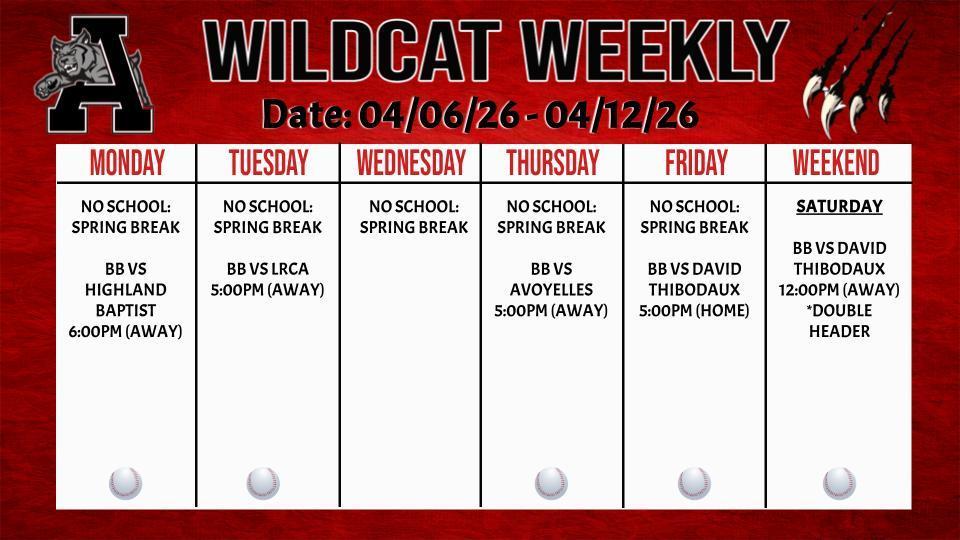 Wildcat Weekly 4/6/26