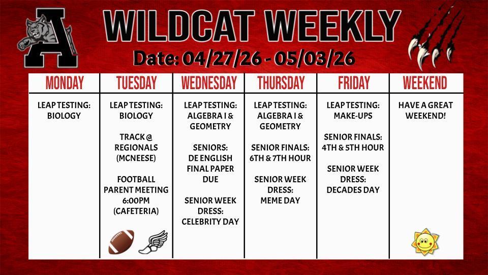 Wildcat Weekly 4/27/26