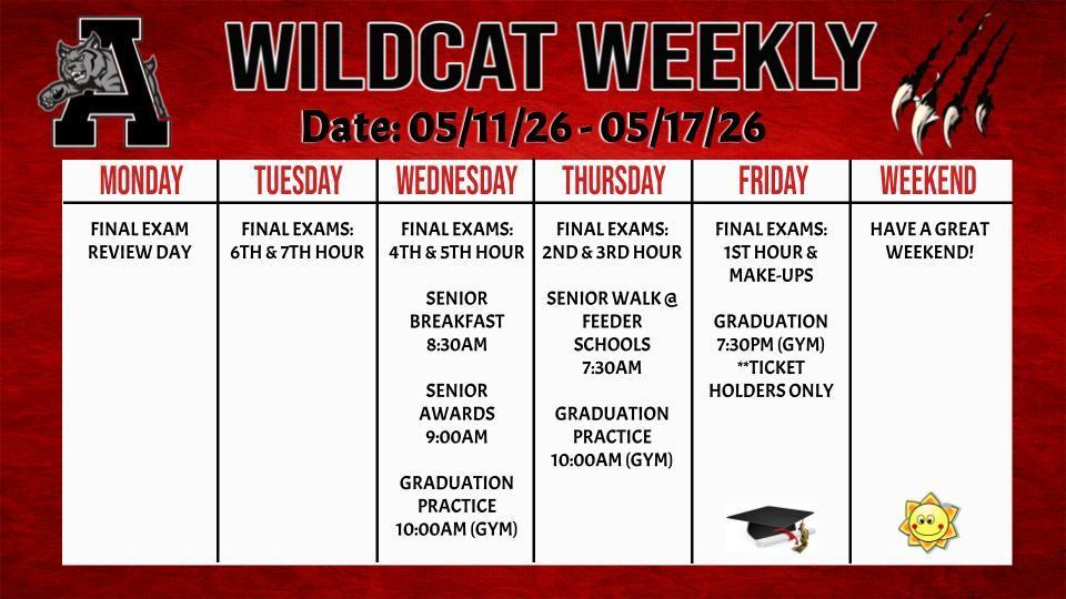 Wildcat Weekly 5/11/26