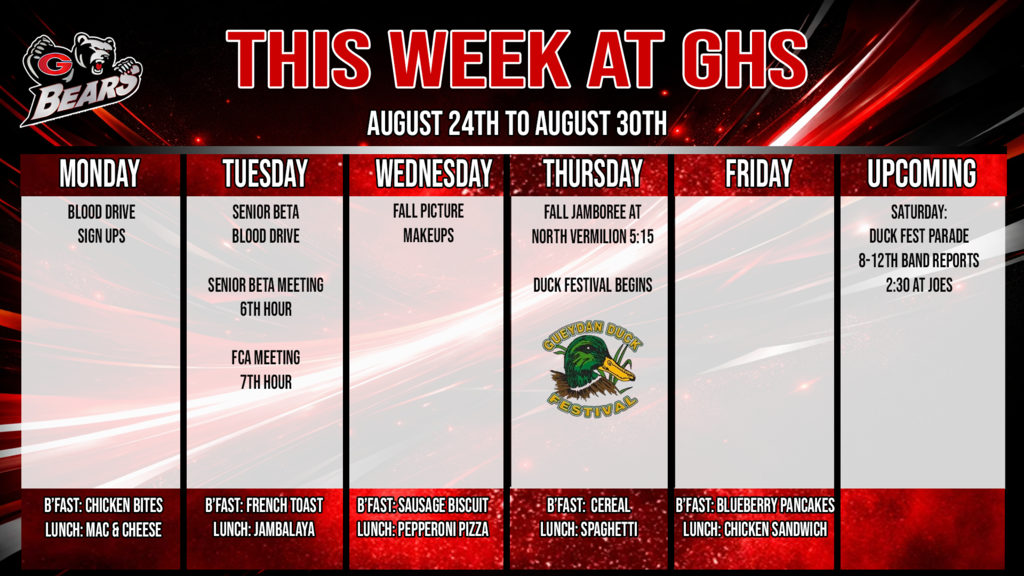 This Week at GHS