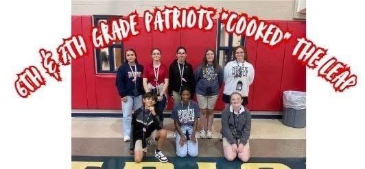 6th and 7th Graders who Cooked the LEAP