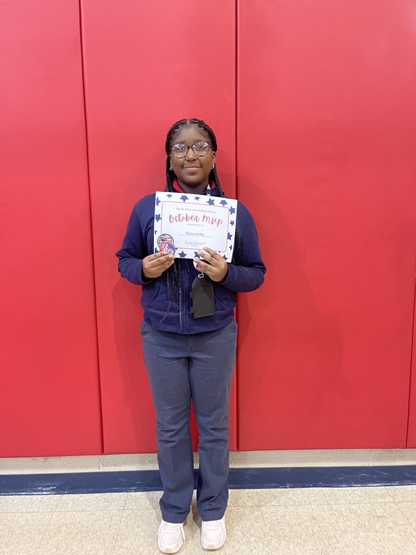 7th Grade Alasia Landry