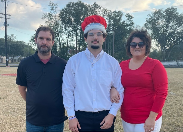 king Hayden Meaux and parents