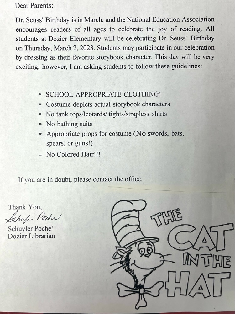 dr. Seuss letter
