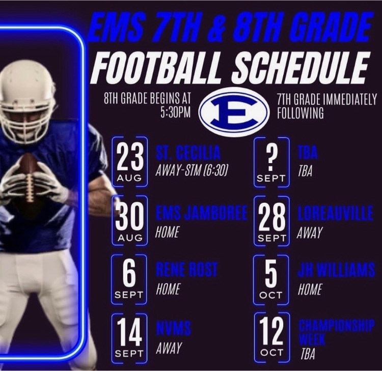 EMS Football Schedule