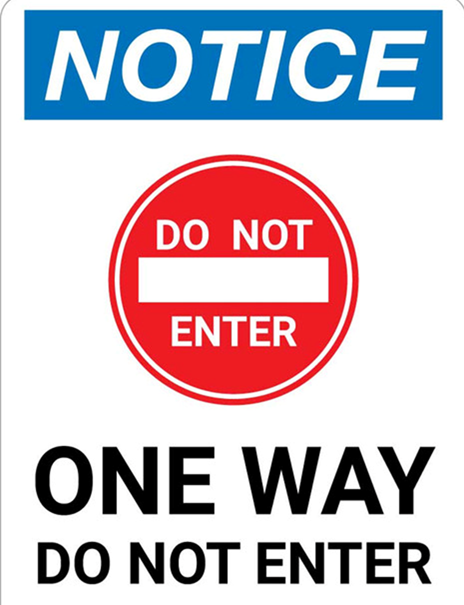ONE WAY STREET