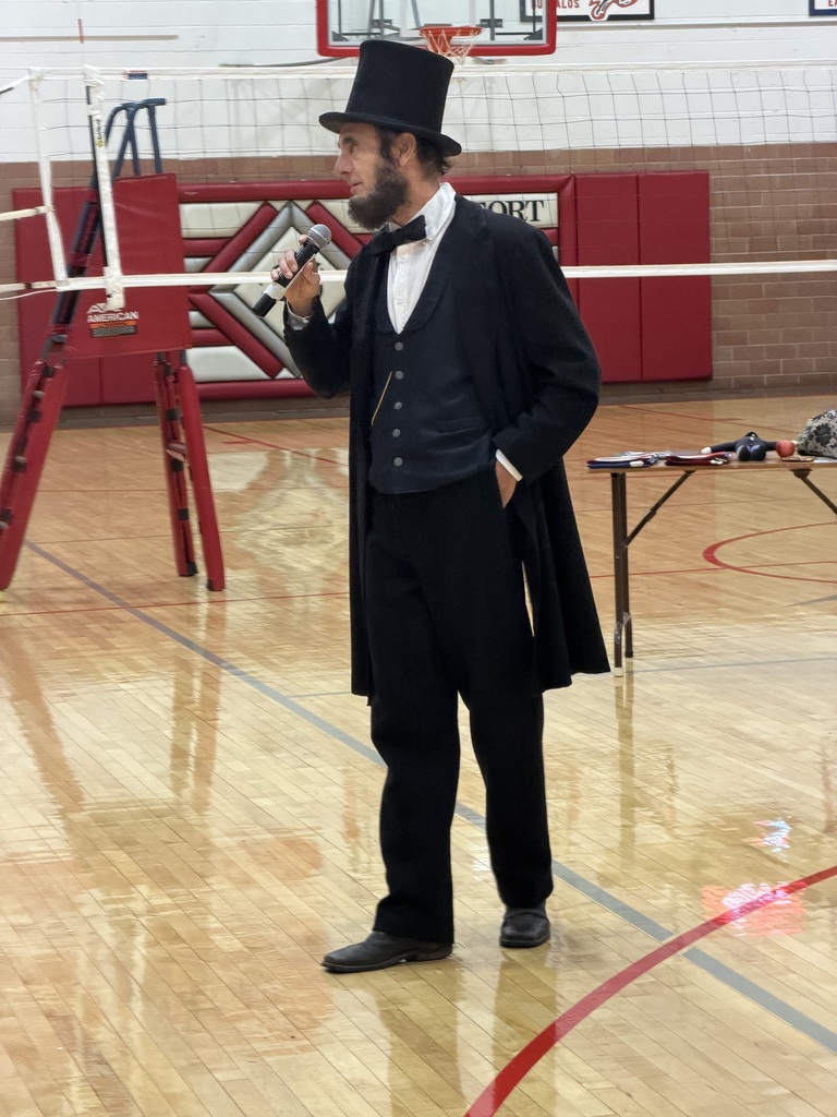 Abe Lincoln speaking about his life.