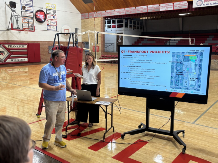 Joel Bickford presents information about the USD 380 Bond