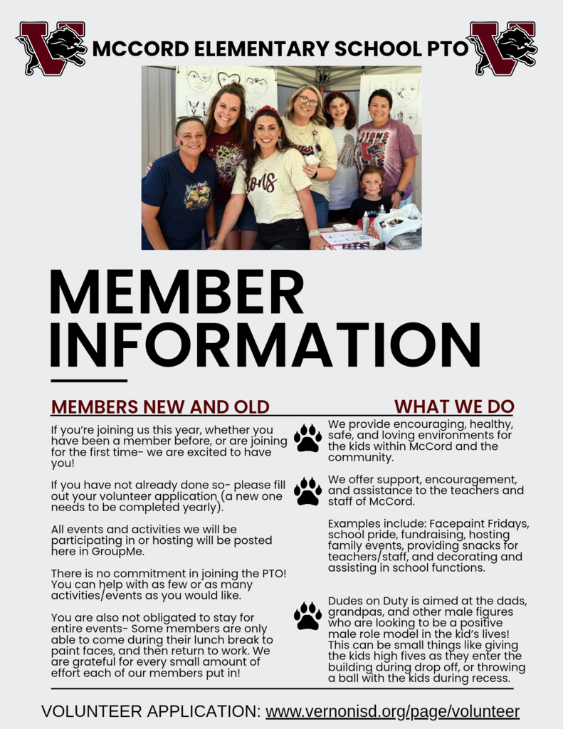 Member info