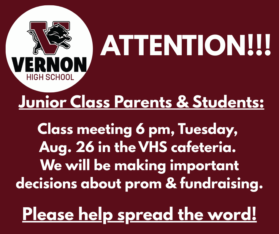 junior class meeting