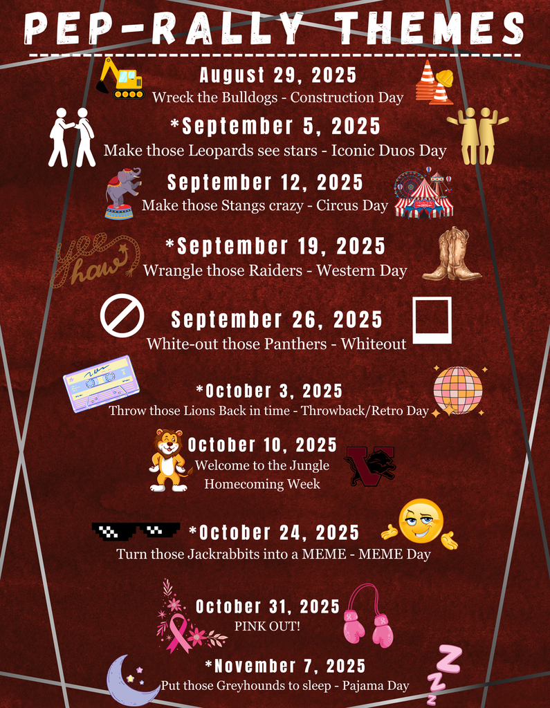 pep rally themes