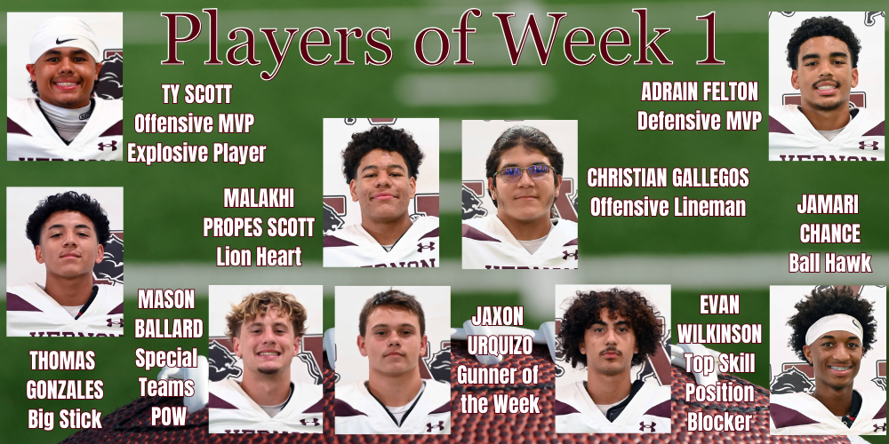 lions pow week 1