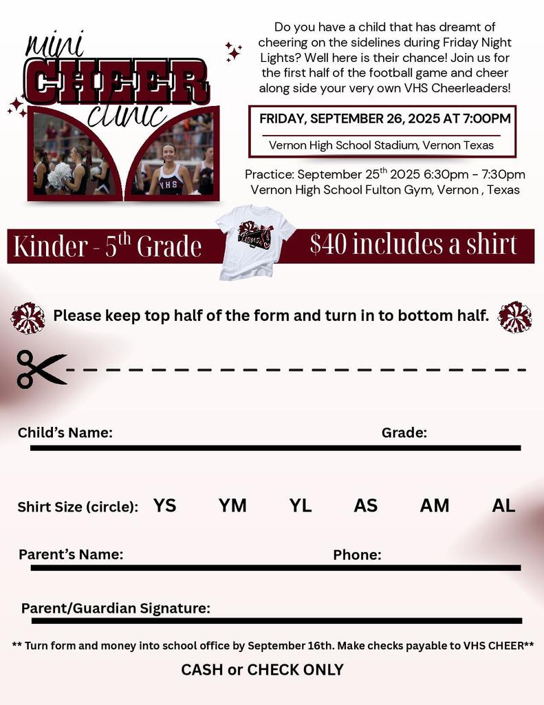 cheerleader clinic