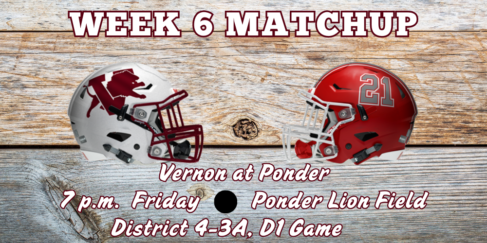 football slide week 6 ponder