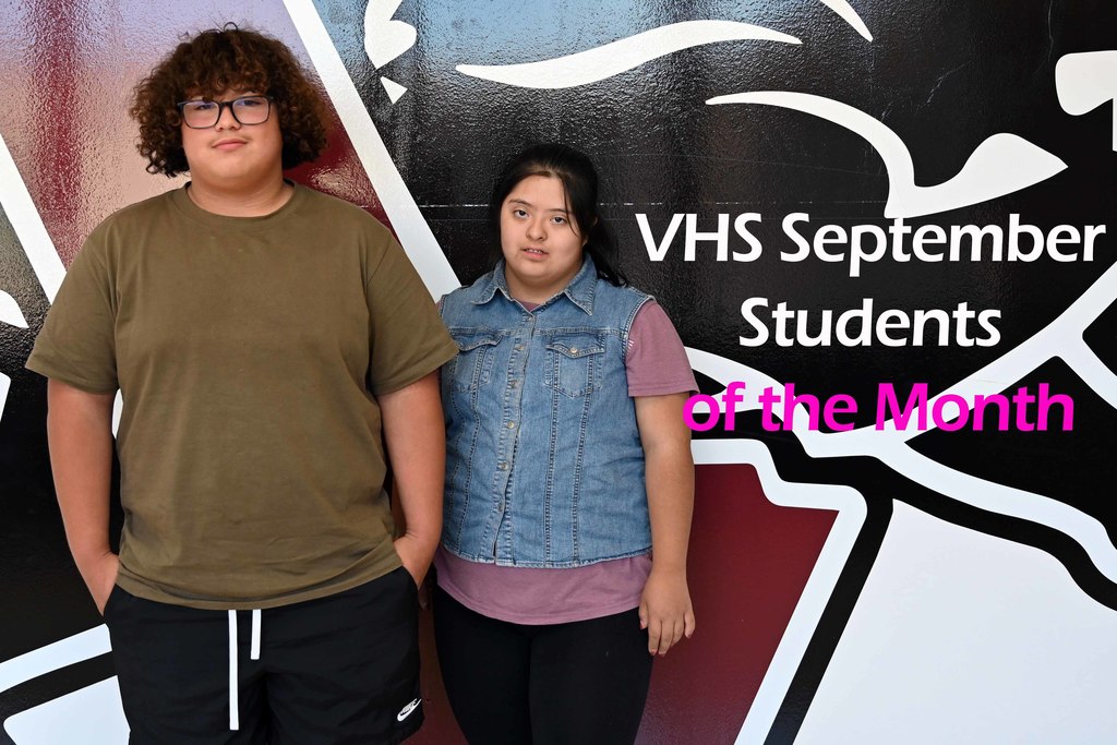 vhs students of month september