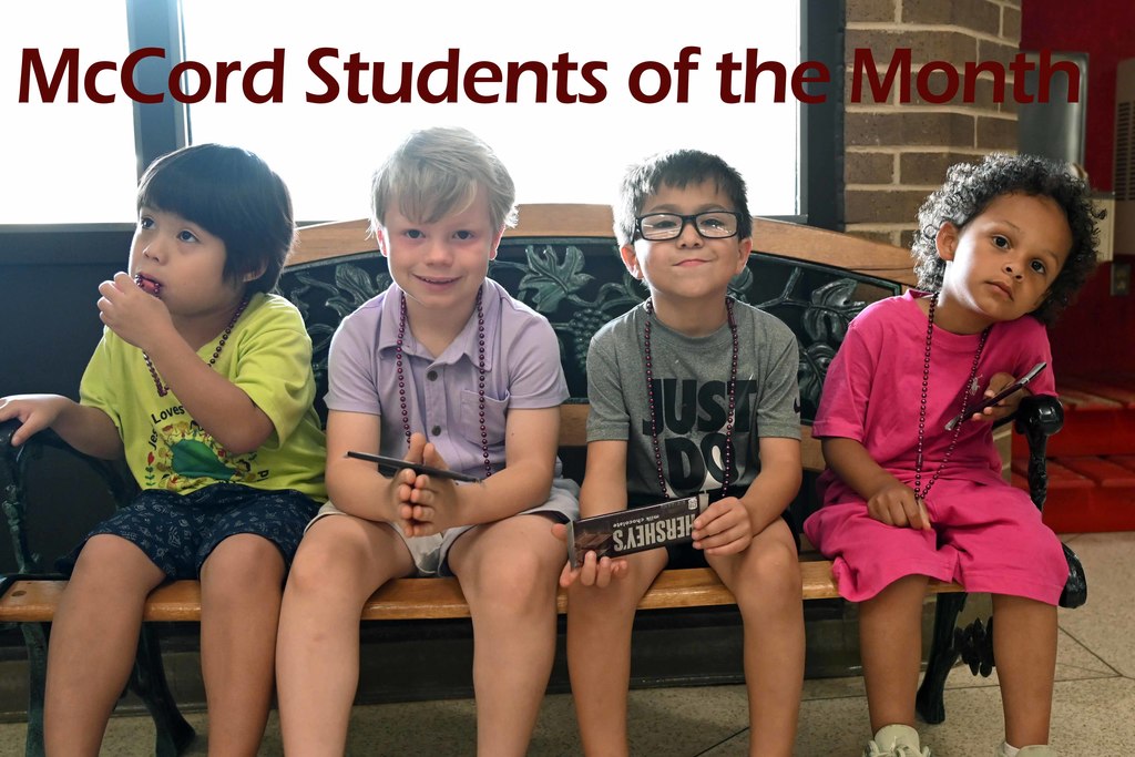 mccord students of month sept
