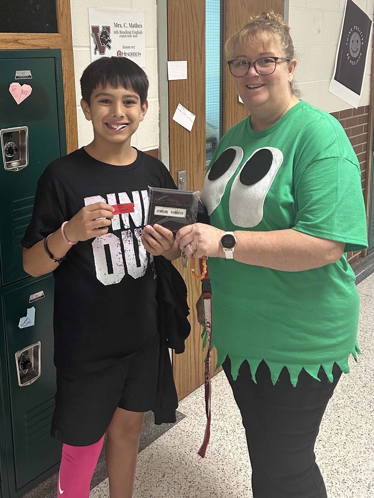 perfect attendance 6th grade