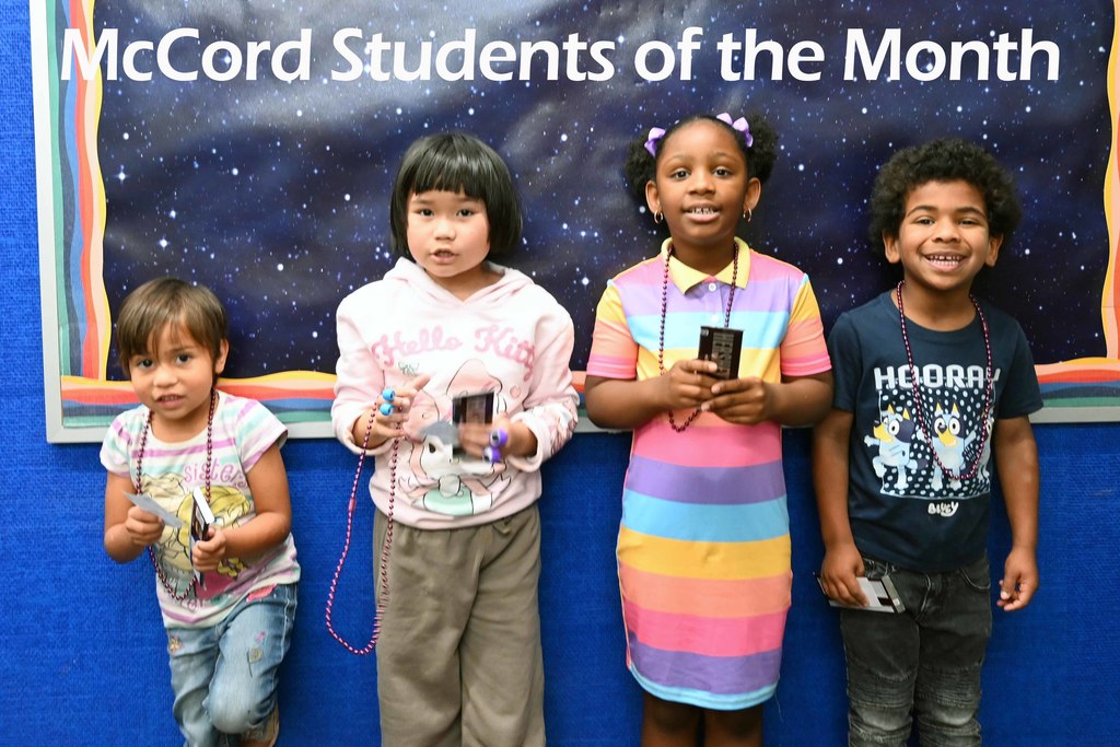 mccord students of month oct