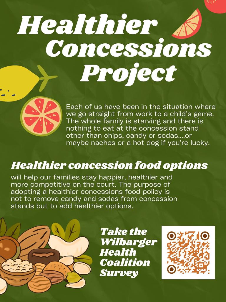 healtheir concessions project flyer
