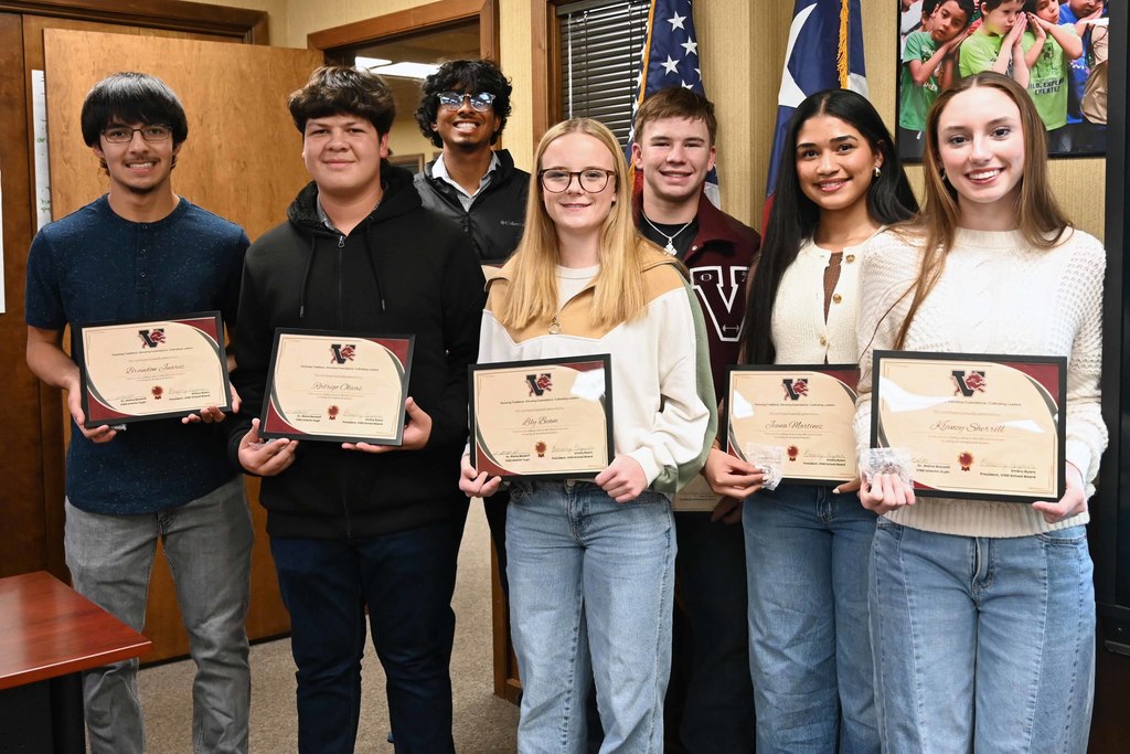 college math honorees at board