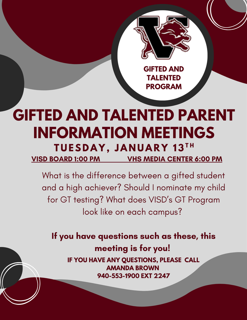 gifted and talented information meeting