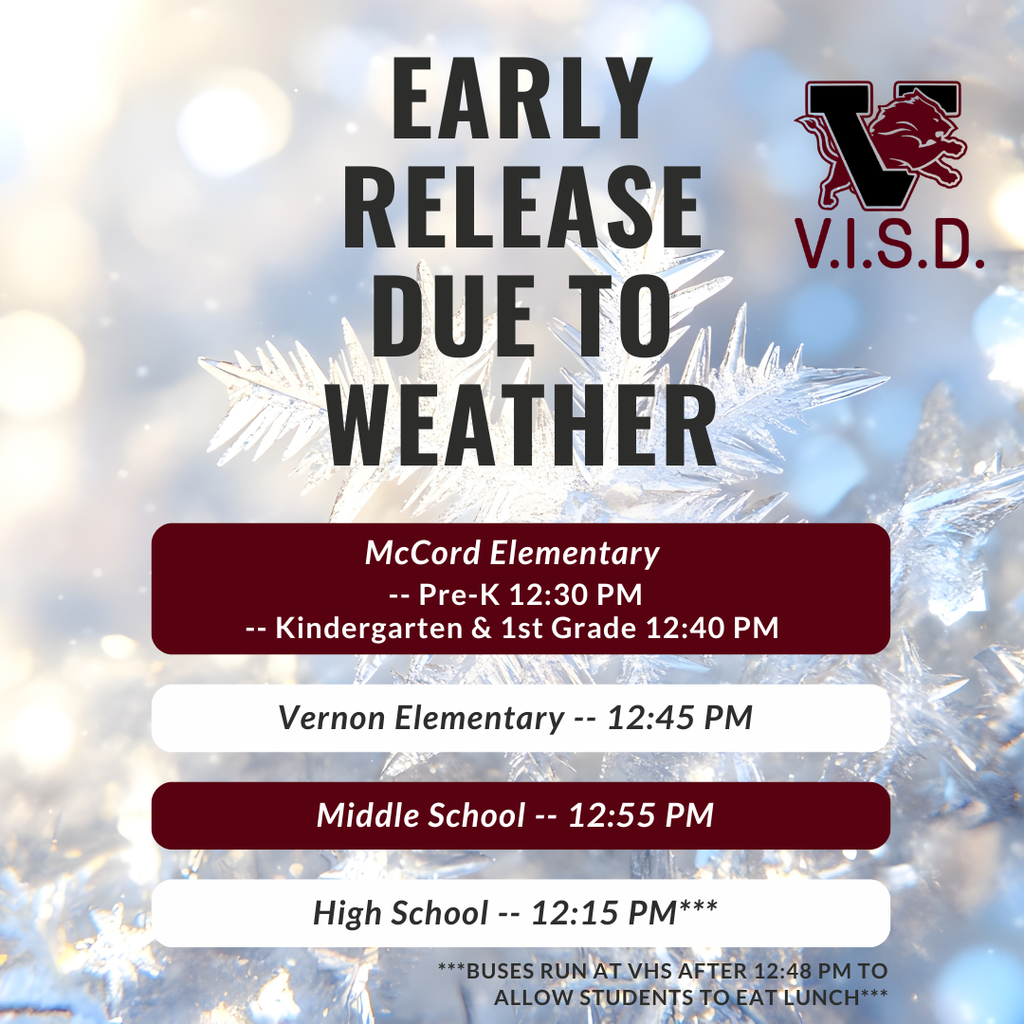 early release weather