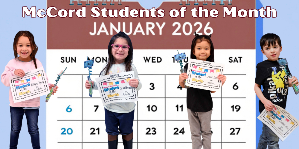 mccord students of month january