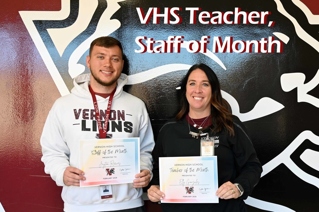 vhs teacher staff for february