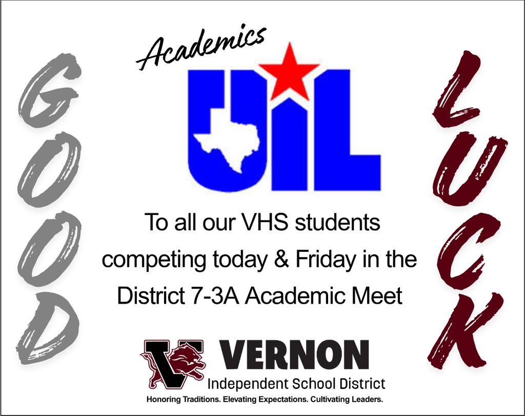uil academic meet good luck