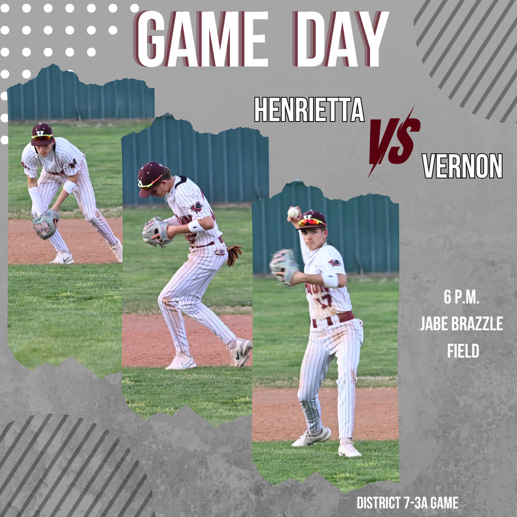 game day baseball vs henrietta