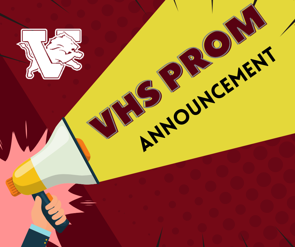 VHS Prom announcement