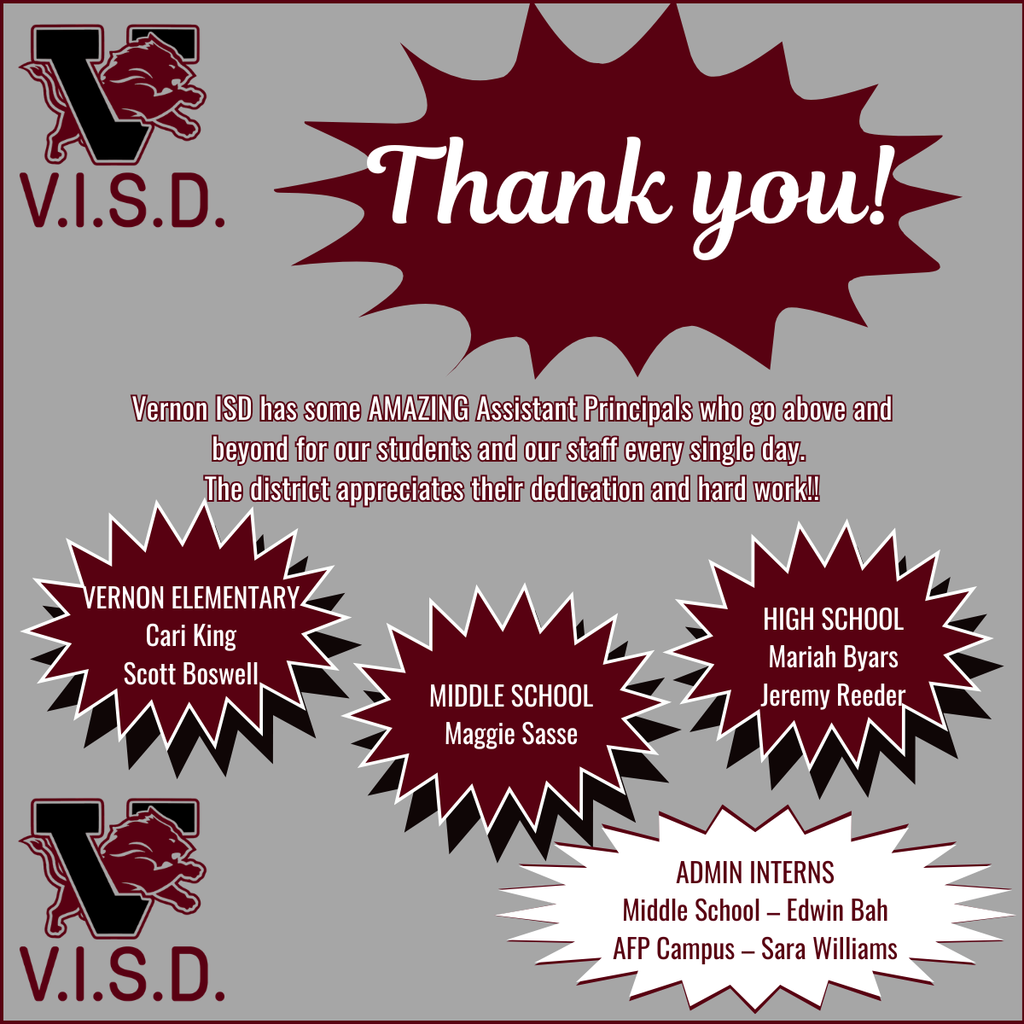 assistant principal week