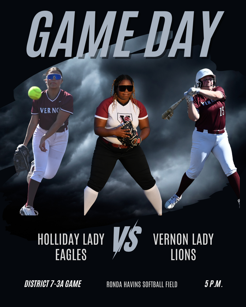 softball game day vs holliday at home