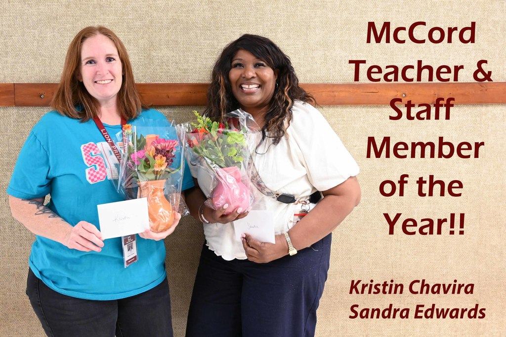 mccord teacher staff of year 2026