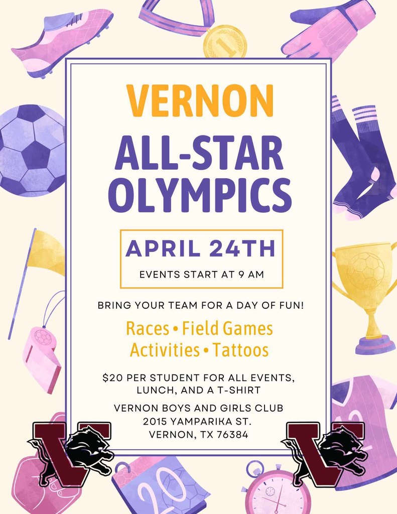 vernon all-star olympics 2026