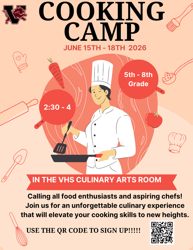 cooking camp 5 thru 8 2026