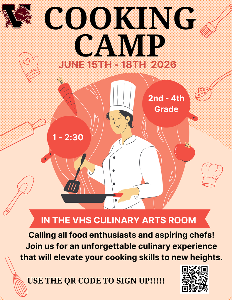 cooking camp 2 thru 4 2026