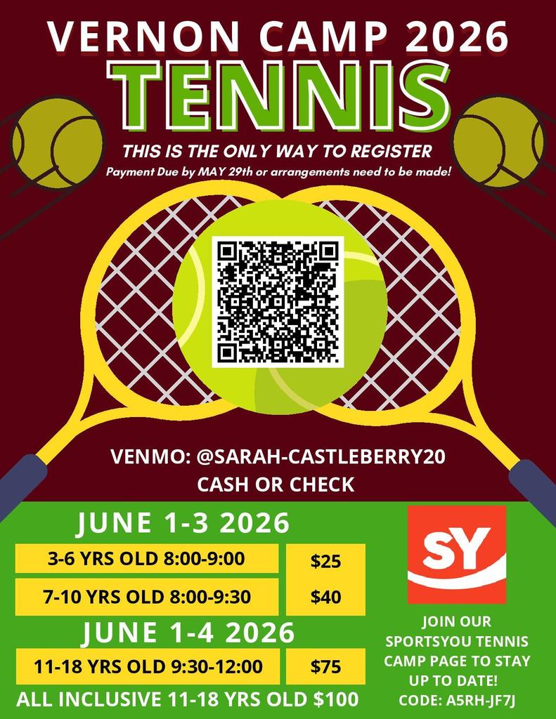 2026 tennis camp