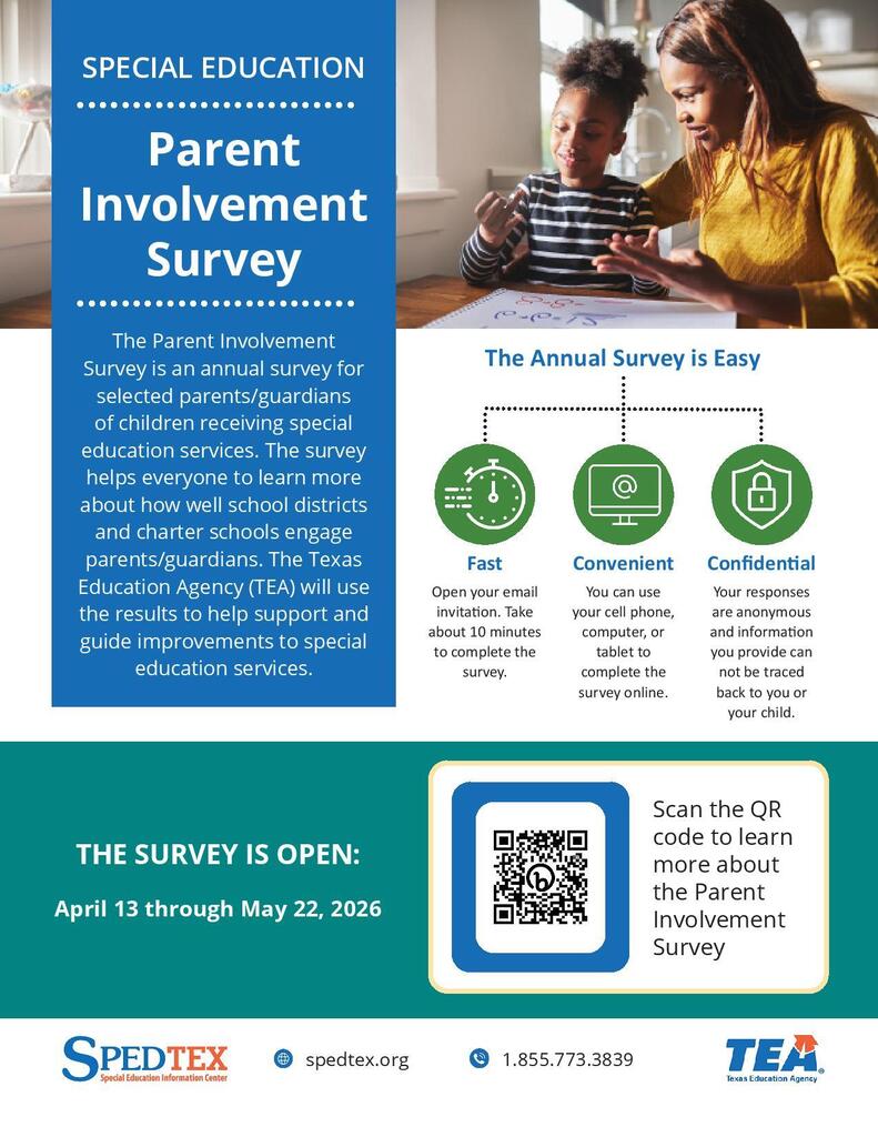 survey flyer sped english