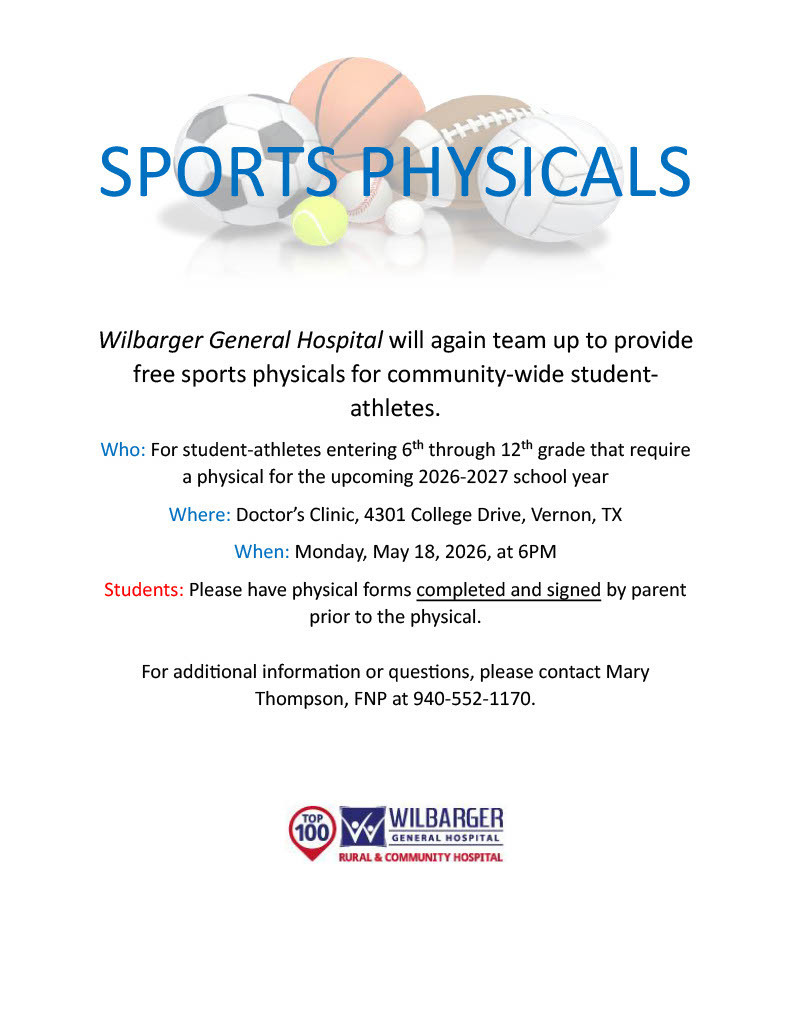 sports physicals 2026
