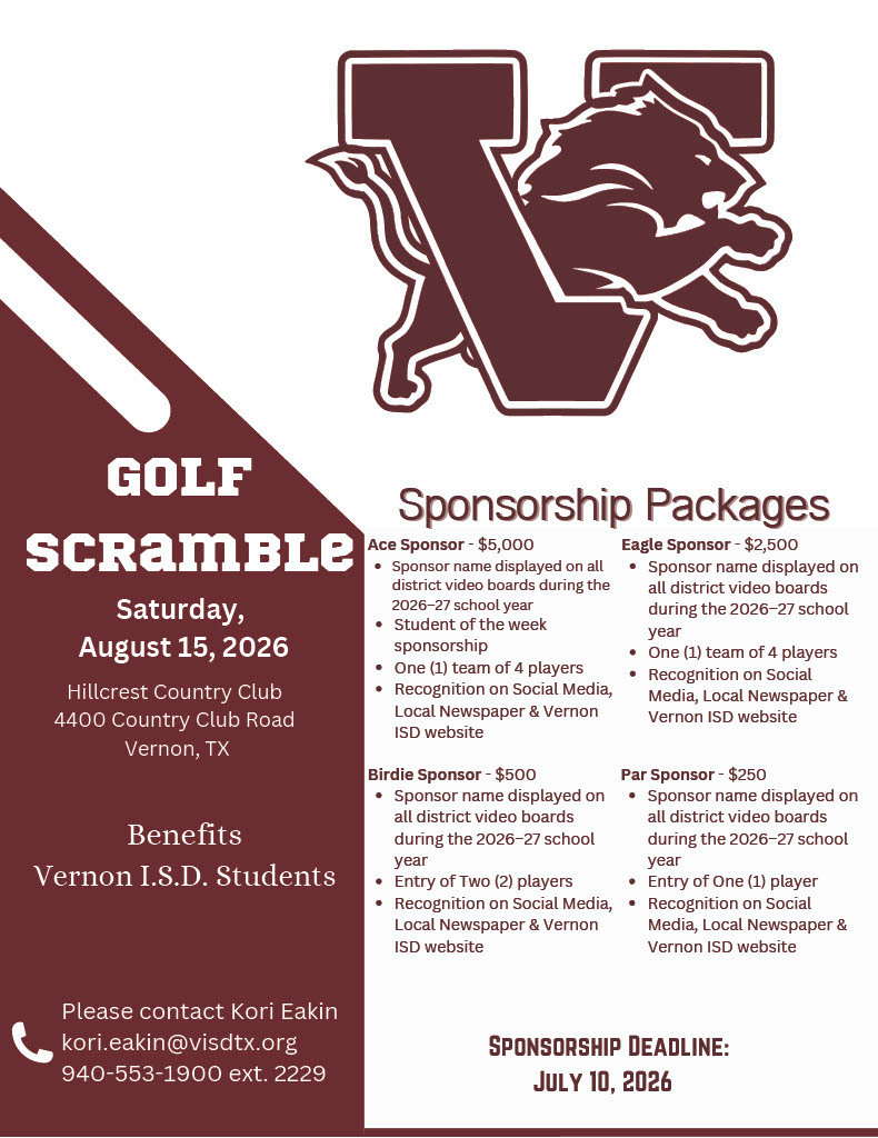 lions roar golf scramble sponsor packages