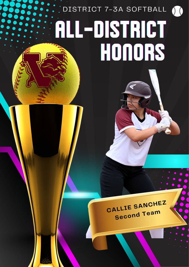 callie sanchez softball all district