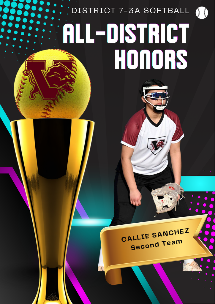 callie sanchez softball all district